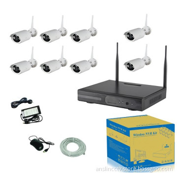 8Ch 960P Wireless NVR Kits